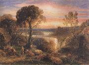 Samuel Palmer Tityrus Restored to his Patrimony oil on canvas